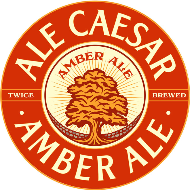 Ale Caesar beer artwork